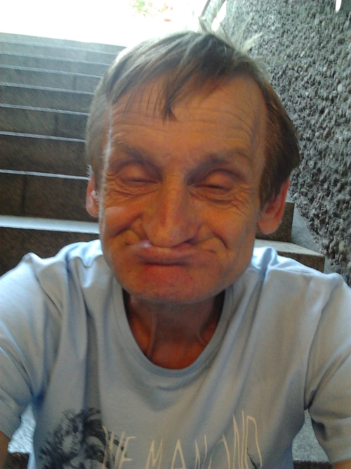 Hans in seiner Lieblingsrolle